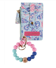 Load image into Gallery viewer, Simply Southern Bead Bangle Wallet Wristlet
