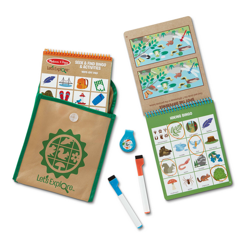 Melissa and Doug-Let's Explore Seek & Find Bingo Play Set