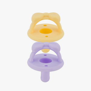 Itzy Ritzy-Sweetie Soother™ Pacifier Sets (2-pack)  Daffodil + Purple Diamond
