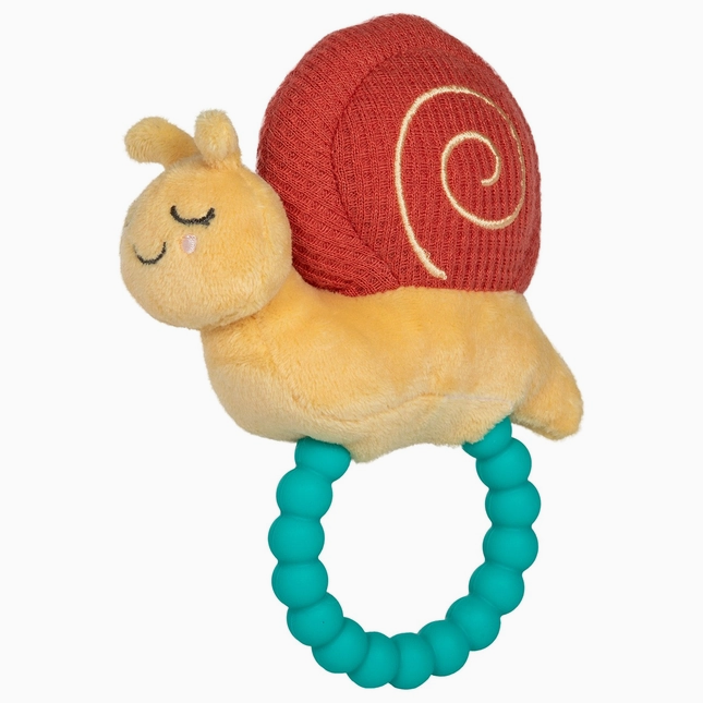 Mary Meyer- Skippy Snail Teether Rattle