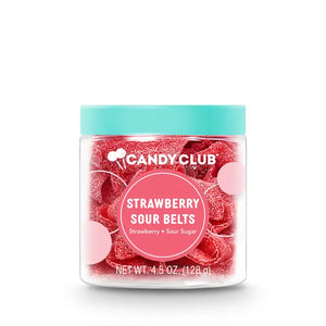 Candy Club--Strawberry Sour Belt Candies