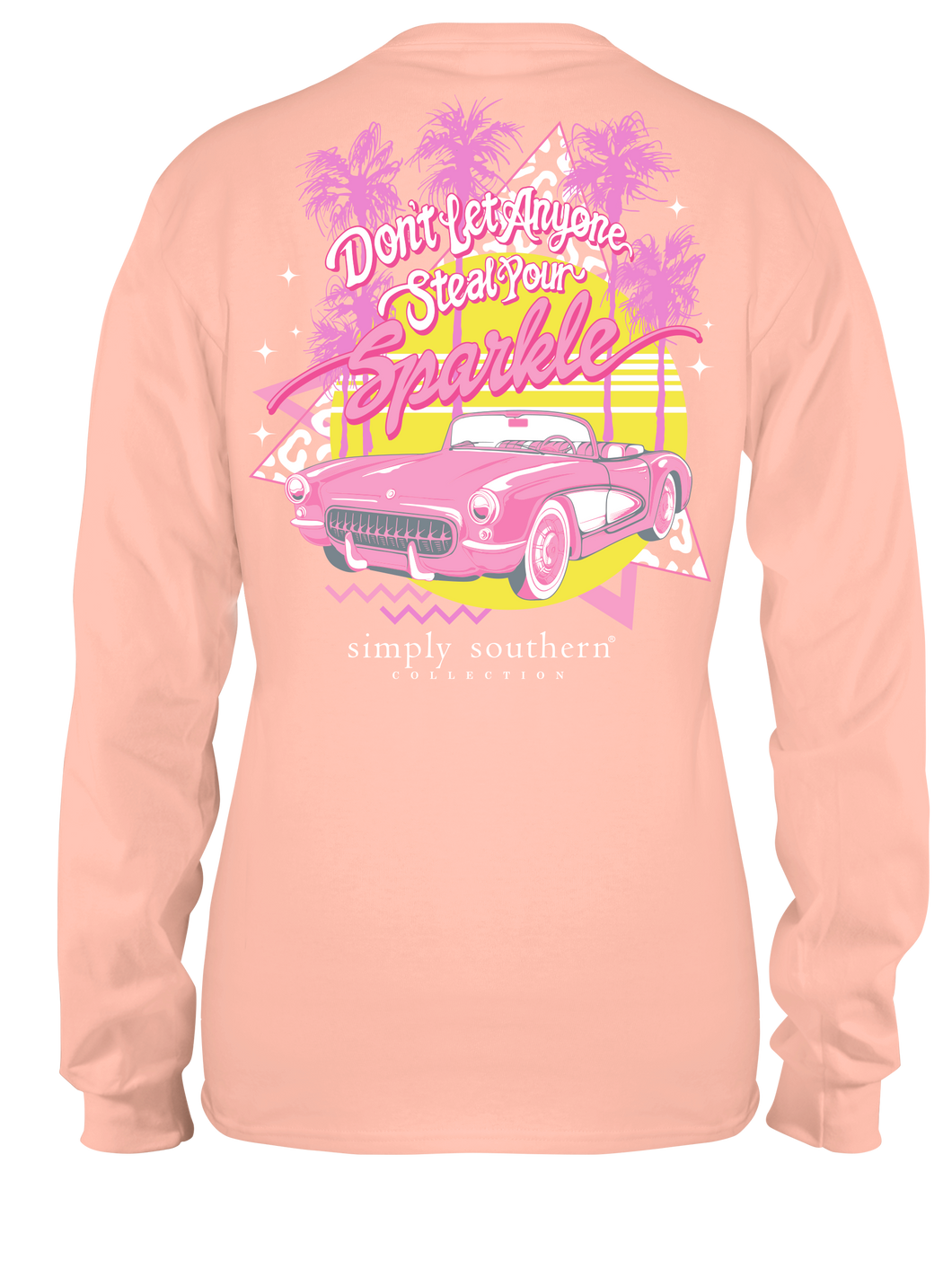 Simply Southern Long Sleeve Tee--Sparkle--Reef