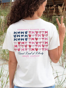 Simply Southern Short Sleeve Tee -Bow Flag