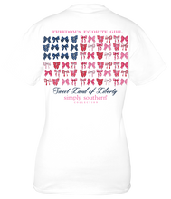 Load image into Gallery viewer, Simply Southern Short Sleeve Tee -Bow Flag
