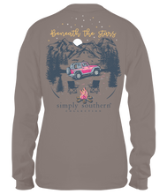 Load image into Gallery viewer, Simply Southern Long Sleeve Tee--Stars--Tin
