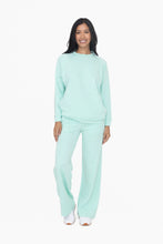 Load image into Gallery viewer, Mono B--French Terry Lounge Pants--Ice Green
