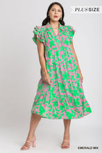 Load image into Gallery viewer, Umgee--Emerald Tiered Dress
