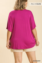 Load image into Gallery viewer, Umgee Relaxed Fit Surplice Top
