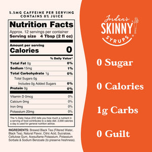 Skinny Mixes - Sugar Free Sweet Tea Syrup Concentrate
