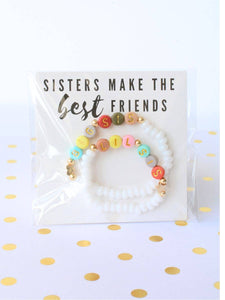 Big sis- Lil sis best friends bracelet set