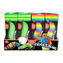 Load image into Gallery viewer, So Much Fun! Sensory Slug Fidget Toy! Rainbow &amp; Glow in the Dark!
