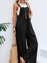 Load image into Gallery viewer, Always ON TREND--Women&#39;s Black Overalls
