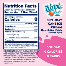 Load image into Gallery viewer, Skinny Mixes Dippin' Dots® Birthday Cake Ice Cream Syrup
