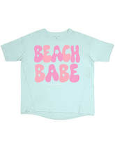 Load image into Gallery viewer, Simply Southern Short Sleeve Boxy Tees--Beach--Splash
