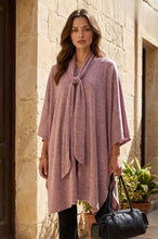 Load image into Gallery viewer, Glitz--Dear Scarlet Plus Size Flowy Poncho Top
