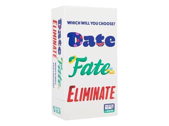 WHAT DO YOU MEME? Date Fate Eliminate — Card Game