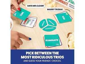 WHAT DO YOU MEME? Date Fate Eliminate — Card Game