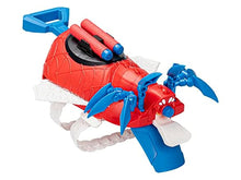 Load image into Gallery viewer, Marvel Mech Strike Mechasaurs Spider-Man Arachno Blaster, NERF Blaster with 3 Darts

