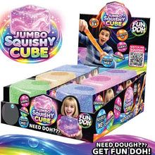 Load image into Gallery viewer, Fun Doh JUMBO Squishy Cube
