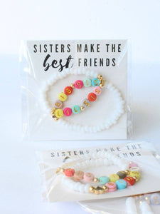 Big sis- Lil sis best friends bracelet set