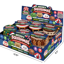 Load image into Gallery viewer, Fun Doh Christmas Squishy Dumpling Toy 12pc Holiday Display
