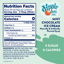 Load image into Gallery viewer, Skinny Mixes Dippin' Dots® Mint Chocolate Ice Cream Syrup
