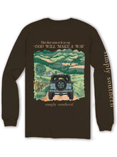 Load image into Gallery viewer, Simply Southern Long Sleeve Tee--Lead--Umber
