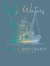 Load image into Gallery viewer, Simply Southern Men&#39;s Short Sleeve Tee--Boat--Comet
