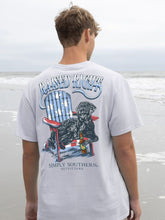 Load image into Gallery viewer, Men&#39;s Simply Southern Short Sleeve Tee--LAB--Whitewater
