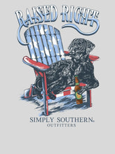 Load image into Gallery viewer, Men&#39;s Simply Southern Short Sleeve Tee--LAB--Whitewater
