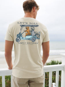 Simply Southern Men's Short Sleeve Tee--Roll--Wisp