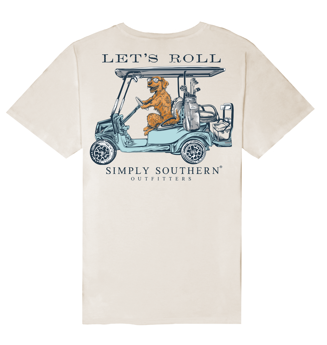 Simply Southern Men's Short Sleeve Tee--Roll--Wisp