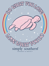 Load image into Gallery viewer, Simply Southern &quot;Turtle Track&quot;  Long Sleeve Tee--Do You--Fog
