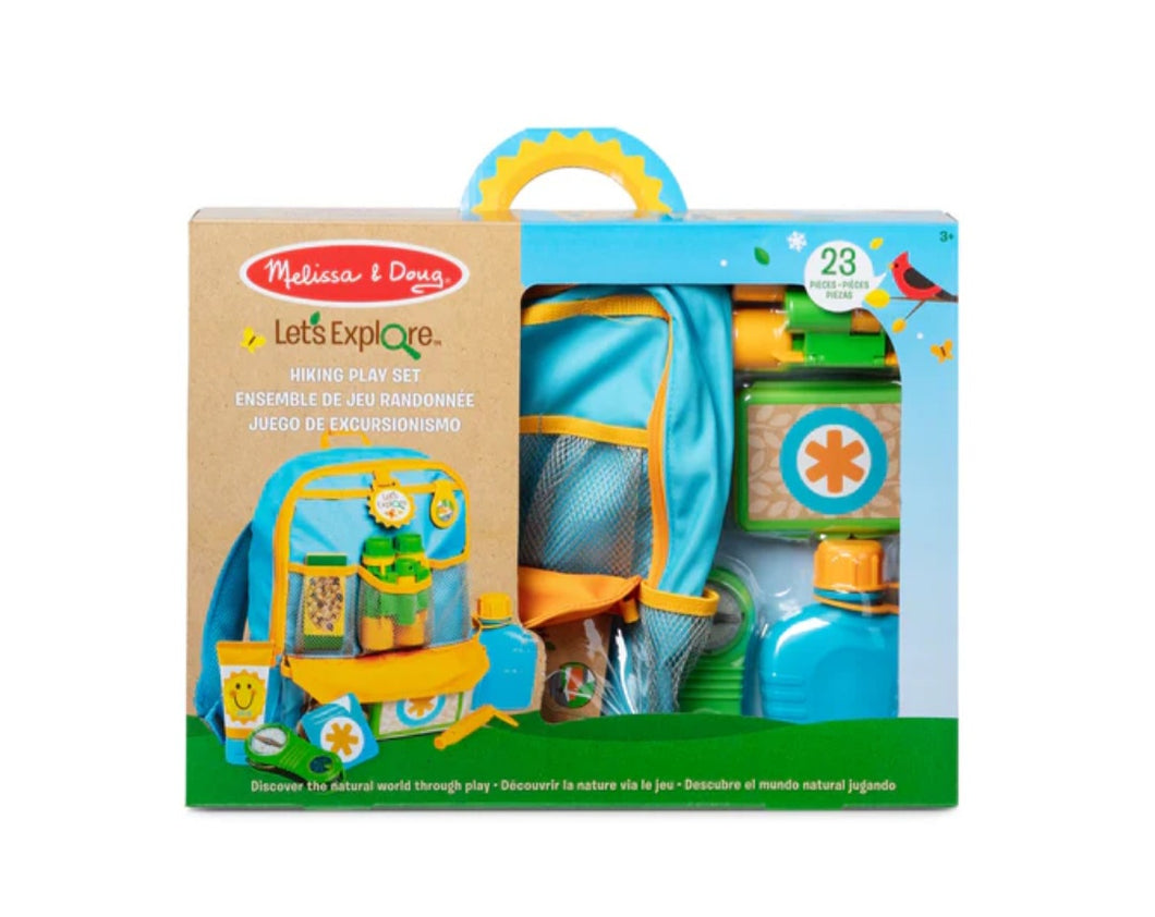 Melissa & Doug Let’s Explore Hiking Play Set Backpack