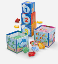 Load image into Gallery viewer, Melissa &amp; Doug Ms. Rachel Sort &amp; Count Nesting Blocks

