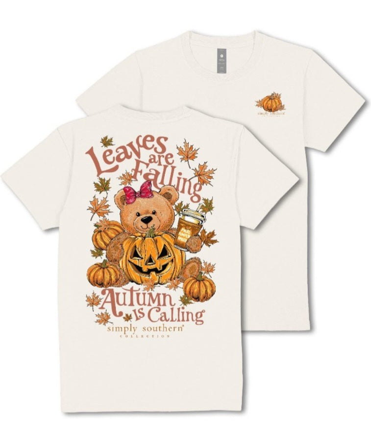 Simply Southern Short Sleeve Tee -TEDDYFALL-LINEN