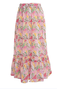 Simply Southern Ophelia Skirt- Multi Floral