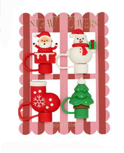 Load image into Gallery viewer, Simply Southern Straw Covers-Toppers- Holiday
