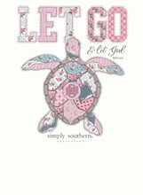 Load image into Gallery viewer, Simply Southern Short Sleeve Tee - Let God - Oyster
