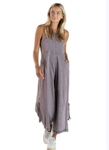 Load image into Gallery viewer, Simply Southern Jumpsuit Washed - Dark Grey
