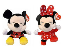 Load image into Gallery viewer, TY Beanie Babies Mickey Mouse &amp; Minnie Mouse
