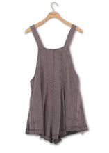 Load image into Gallery viewer, Simply Southern Washed Romper- Dark Grey
