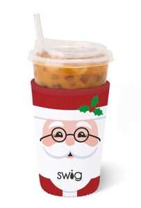 Swig Large Cup Coolie - Mr Claus