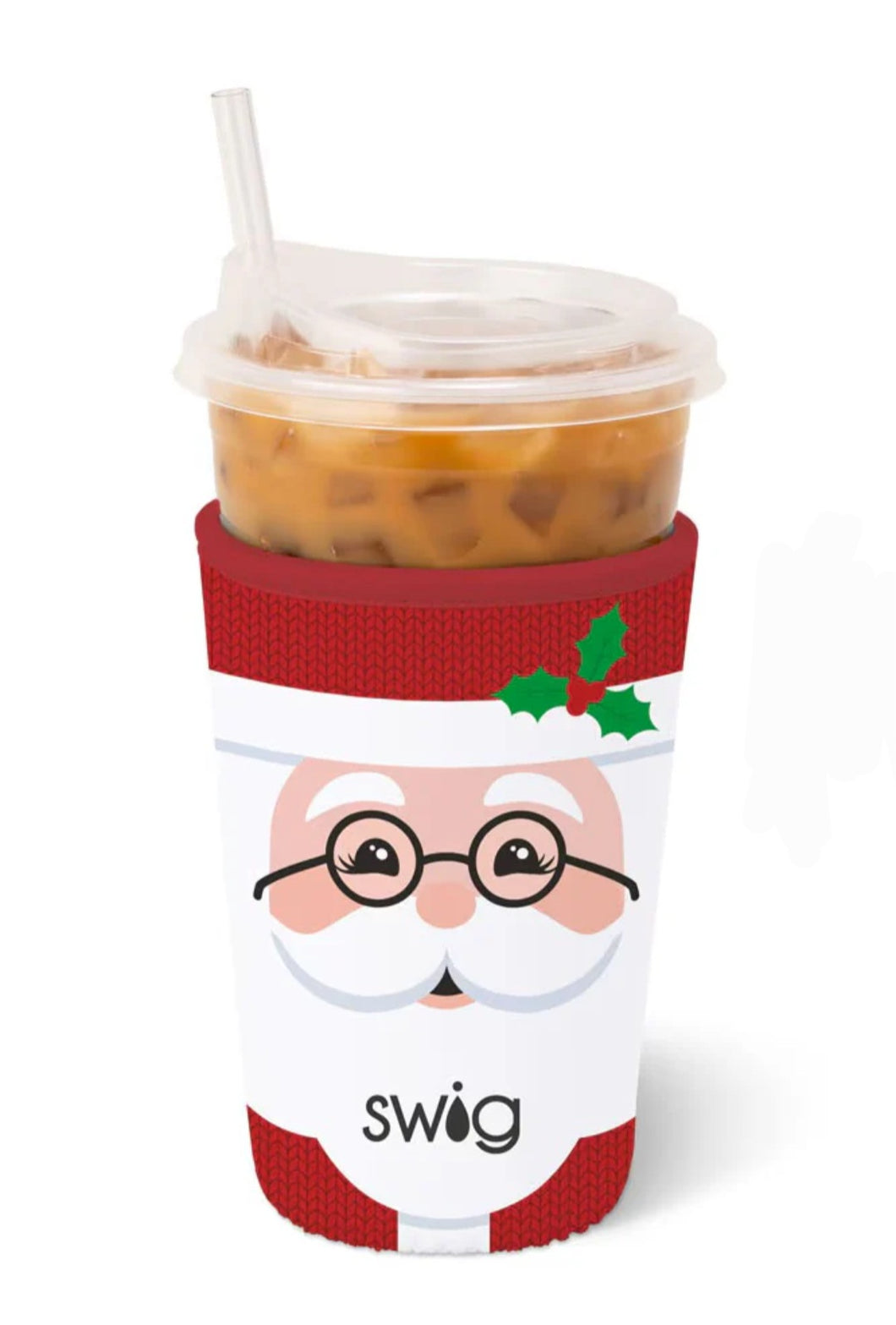 Swig Large Cup Coolie - Mr Claus