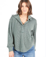 Load image into Gallery viewer, Simply Southern Knit Collard Top
