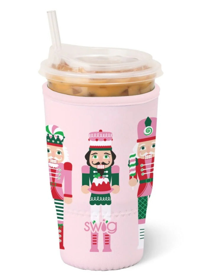 Sugar Plum Soldiers Large Swig Iced Cup Coolie