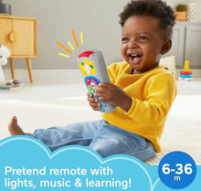 Load image into Gallery viewer, Fisher-Price Baby Learning Toy Laugh &amp; Learn Puppy’s Remote Pretend TV Control with Music &amp; Lights for Infants Ages 6+ Months

