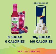 Load image into Gallery viewer, Skinny Mixes Sugar Free Wild Berry Energy Syrup
