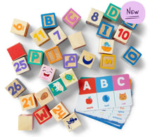 Load image into Gallery viewer, Ms. Rachel Wooden Learning Blocks
