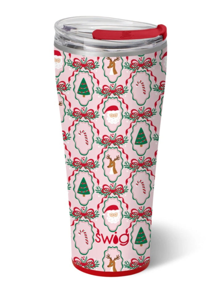 Swig Christmas Cameos Tumbler 32oz